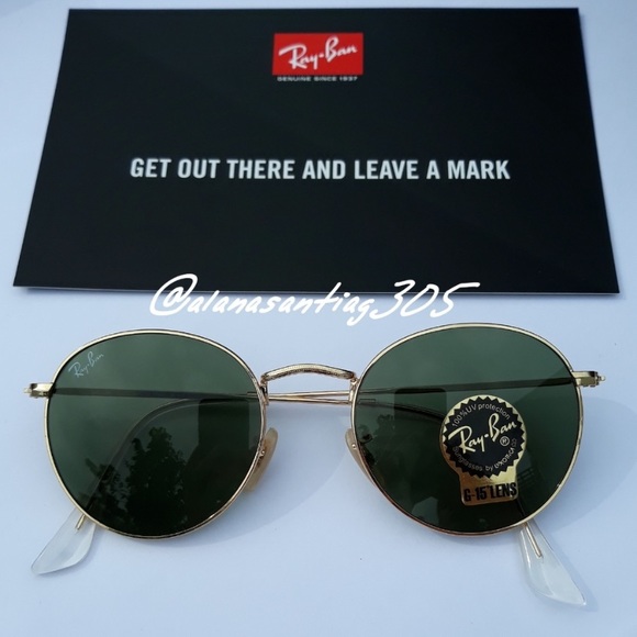 New Ray-Ban Round Metal Classic 3447 💯 Authentic - Picture 3 of 3